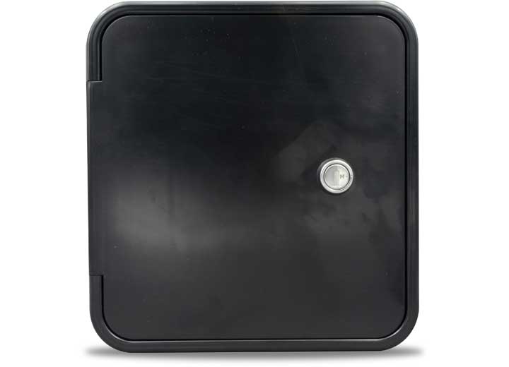 B&B Molders Multi-Purpose/Fuel Hatch Without Back, Key Lock, Black - 94308 - image 1