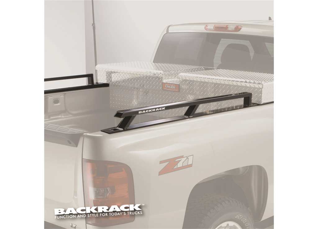 BackRack 2015-2026 F-150 22/C F-150 Lightning 5.5 ft Bed 21 in Toolbox Side Rails - 55523TB - image 1