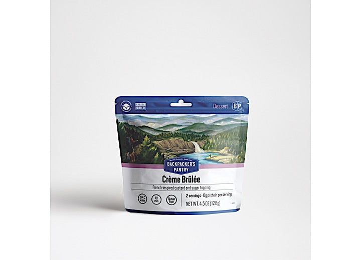 Backpacker's Pantry Crème Brûlée, 2 Servings, 6-Pack Nutrition - 102641 - image 1