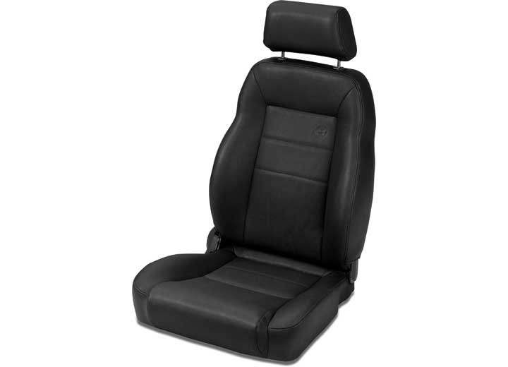 Bestop TrailMax II Pro Black Denim Front Seat - 39450-15 - image 1