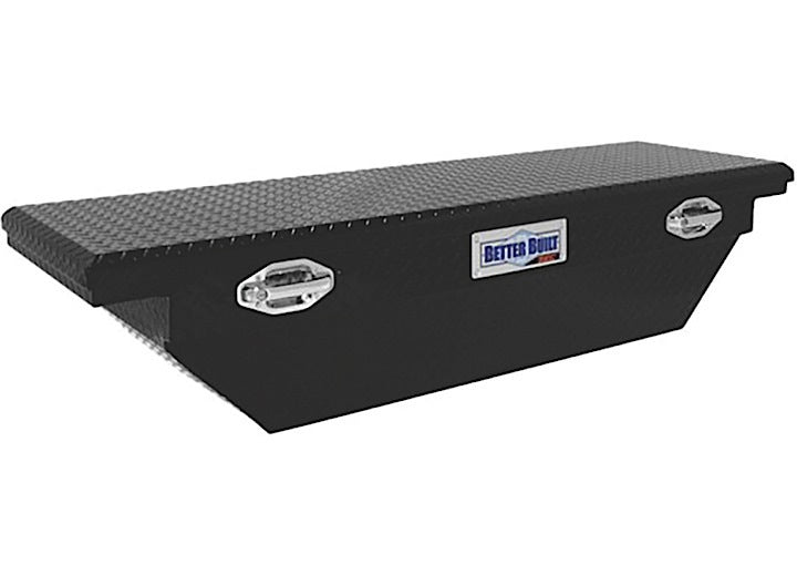 Better Built Company Better Built Section Series Wedge Low Profile Crossover Tool Box, Black, 63"L x 20"W x 13"H, Aluminum - 79211057 - image 1