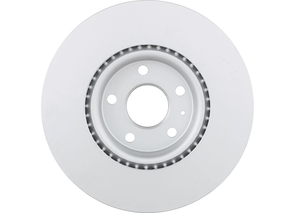 Brembo 2006-2020 Audi A3/2006-2013 and 2015-2020 A3 Quattro Prime Painted Front Brake Disc Rotor, High-Carbon Iron - 09.9772.11 - image 1