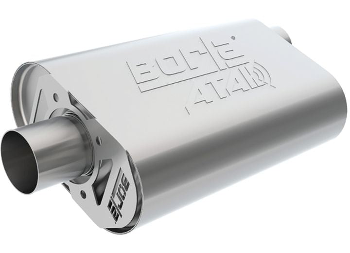 Borla Cratemuffler, Atak, 2.5 in Offset/Center, GM, LS3, Stock OUTPUT6.2L - 400945 - image 1