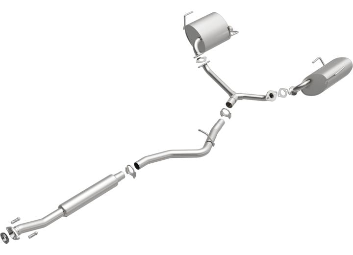 BRE Exhaust Direct-Fit Exhaust System, 2009-2013 Subaru, Forester and Impreza 2.5L, Aluminized Steel - 106-0133 - image 1