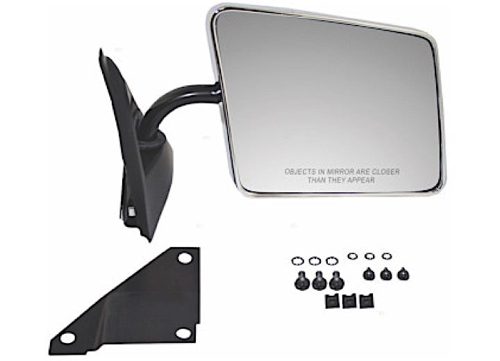 Sherman Parts RH Door Mirror Man Non-Hted Chrome Folding S10, S15 and Sonoma Pickup 1982-1993, Blazer, Jimmy/ Bravada 1983-1994 - 905-320R - image 1
