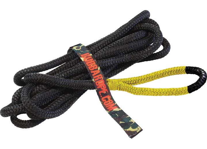 Bubba Rope Yellow Eye Breaking Strength: 7,400 lb. 1/2 in X 20 ft ATV Recovery Rope - 176650YWG - image 1
