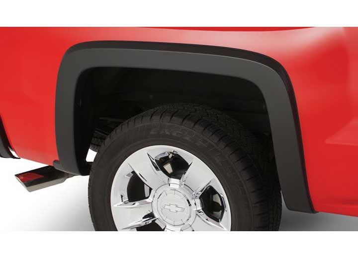 Bushwacker OE Style Fender Flares, 2-Piece Rear Set, Black - 40080-02 - image 1