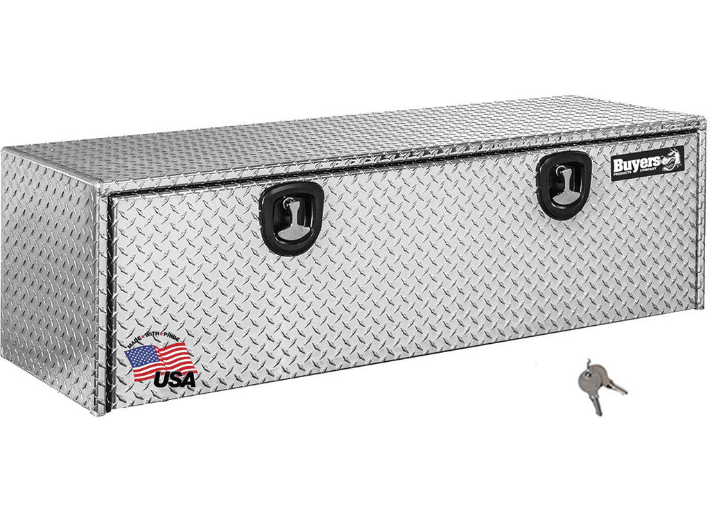 Buyers Products Underbody Box 48x24x24 Aluminum, Silver - 1705140 - image 1