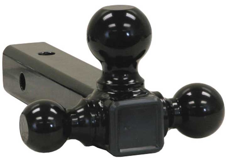 Buyers Products Class 3 Tri-Ball Hitch With Black Towing Balls - 1802202 - image 1