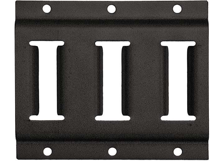 Buyers Products 10 Foot Black Steel E-Track Section - 1903050B - image 1