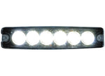 Buyers Products Ultra Thin 5 Inch Clear LED Strobe Light, White - 8892201 - image 1
