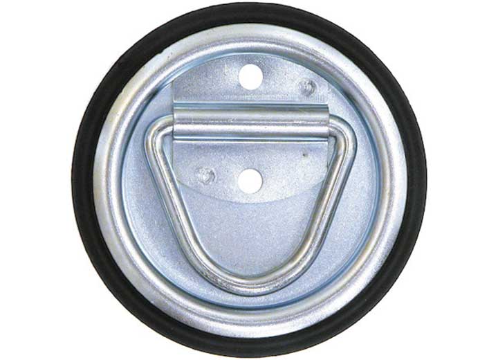 Buyers Products Rope Ring, Surface Mount Or Recessed, Chrome - B703 - image 1
