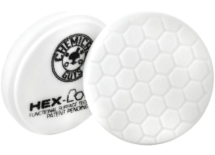 Chemical Guys 6.5" Hex-Logic Pad, White Medium Light Polishing Pad (6.5"Inch) Polisher - BUFX_104HEX6 - image 1