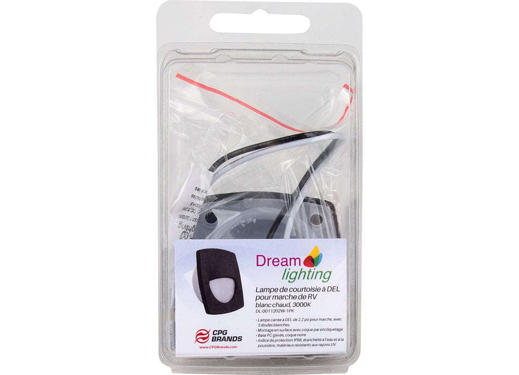 Creative Products LED RV Courtesy Step Light, Warm White 3000K - DL-0011202W-1PK - image 1