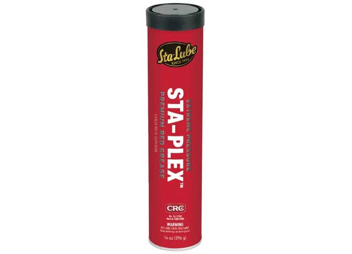 CRC Industries Sta-Lubesta-Plex Extreme Pressure Premium Red Grease, 14 Wt Oz Grease - SL3190 - image 1