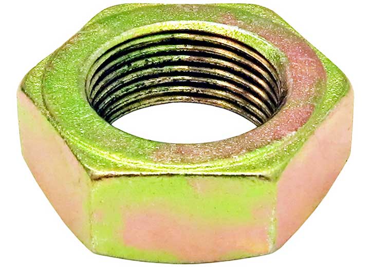 RockJock 4x4 1.25 Jam Nut Right Hand Thread Gold Zinc Joint - CE-9114JN - image 1