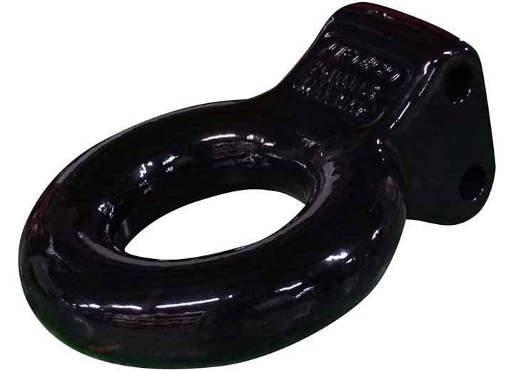 Demco RV Pintle Ring 10T 3 Inid Black 6 in OD - 09557-81 - image 1