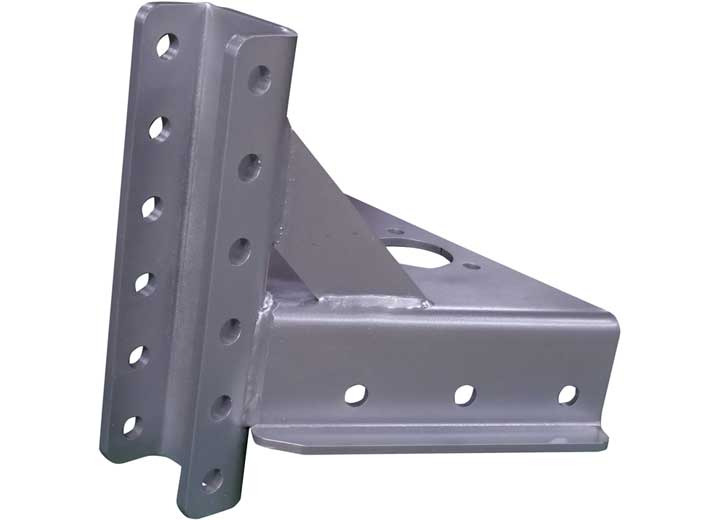 Demco RV 50 Degree Chnl Mount A-Frame With Hole Silver Sparkle - 15795-52 - image 1