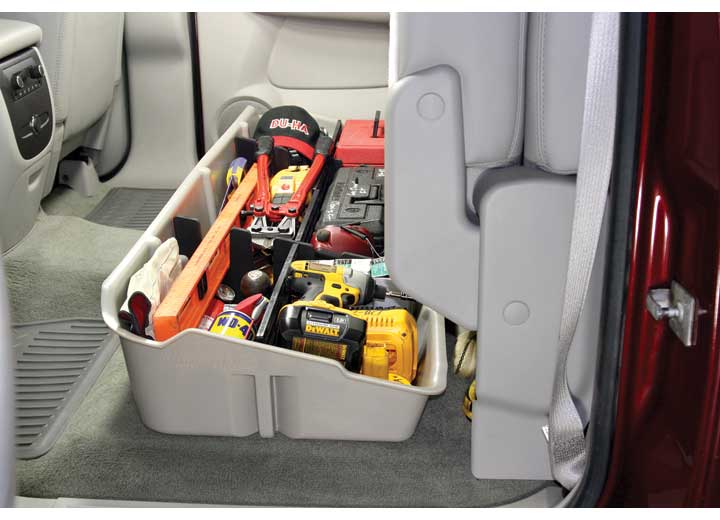 Du-Ha Underseat Storage Case, Fits Chevy Silverado & GMC Sierra, Plastic - 10042 - image 1