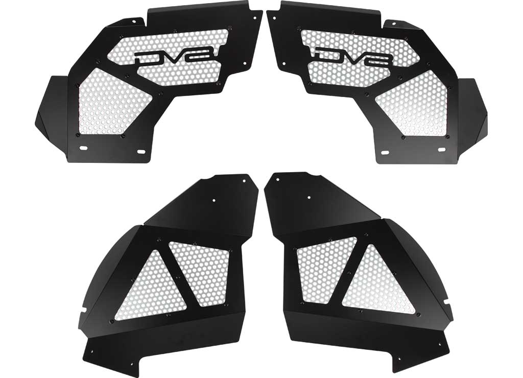 DV8 Offroad 2020-Current Gladiator Front Inner Fenders for 2018-2026 Jeep Wrangler - INFEND-06FB - image 1