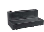 Dee Zee L-Shape Transfer Tank, BlackTread 111 gal, Aluminum - DZ92756B - image 1