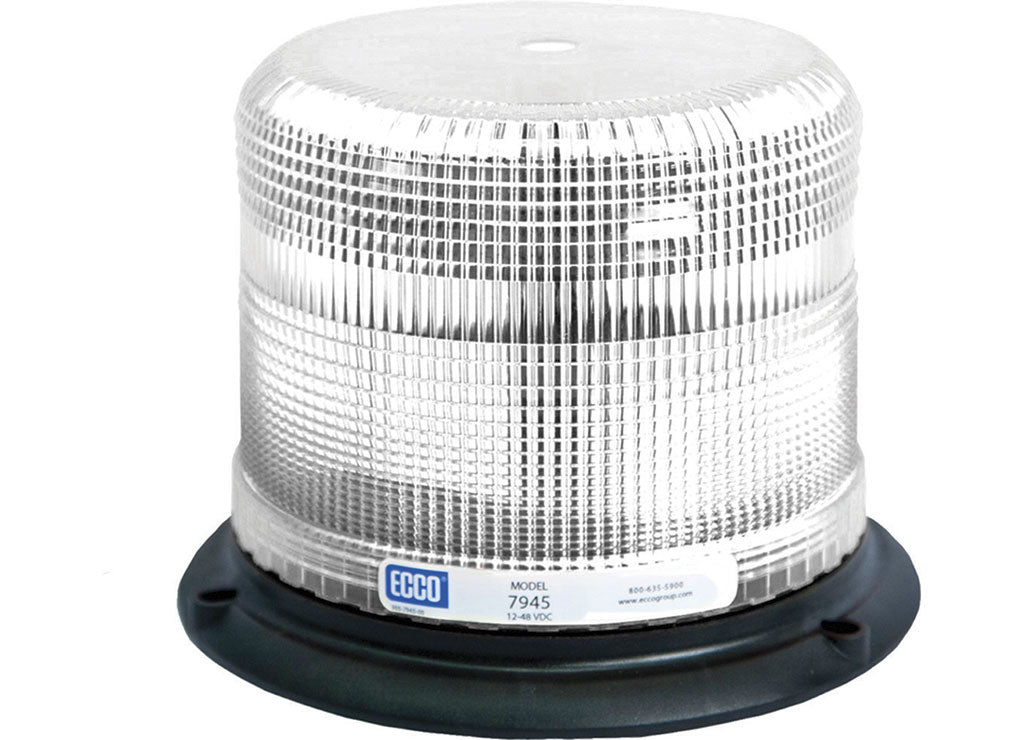 Ecco Electronic Ecco 7945 Series Pulse II LED Beacon, White Light - 7945C - image 1