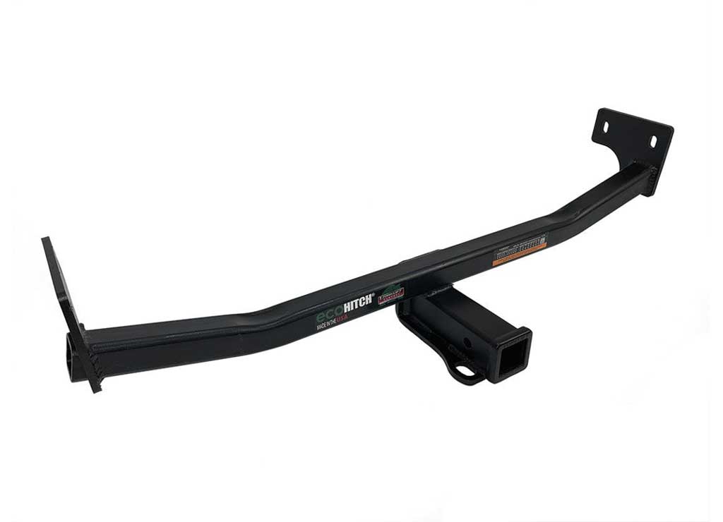 EcoHitch Trailer Hitch Hidden Design 2 in Black for 2014-2019 Kia Soul - X7326 - image 1