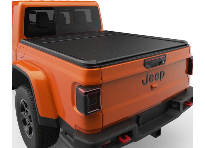 EGR 5 ft RollTrac Electric Retractable Aluminum Tonneau Cover for 2020-2026 Jeep Gladiator - RT039031E - image 1