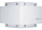Extreme Max BoatTector Corner Dock Bumper, Large (12" x 6" x 4"), White - 3006.7333 - image 1
