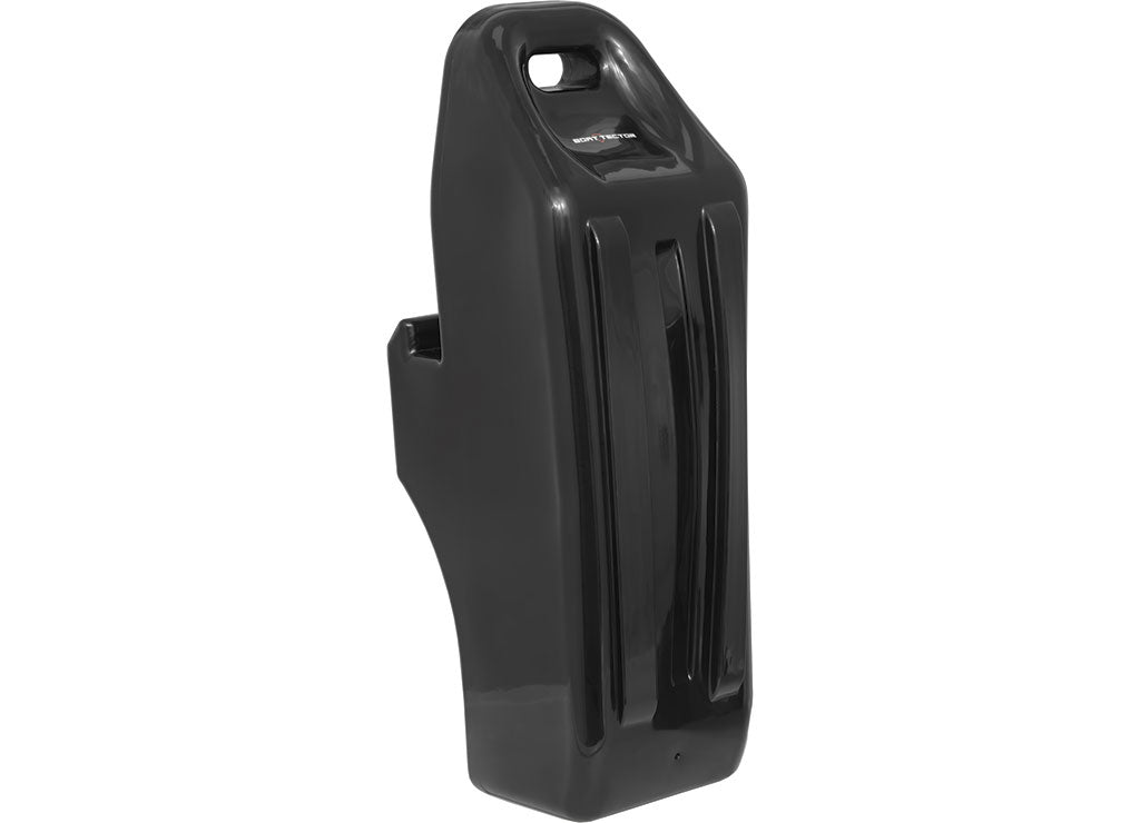 Extreme Max Pontoon-Specific Inflatable Boat Fender with Locking Grip Handle, Black Hardware - 3006.8758 - image 1