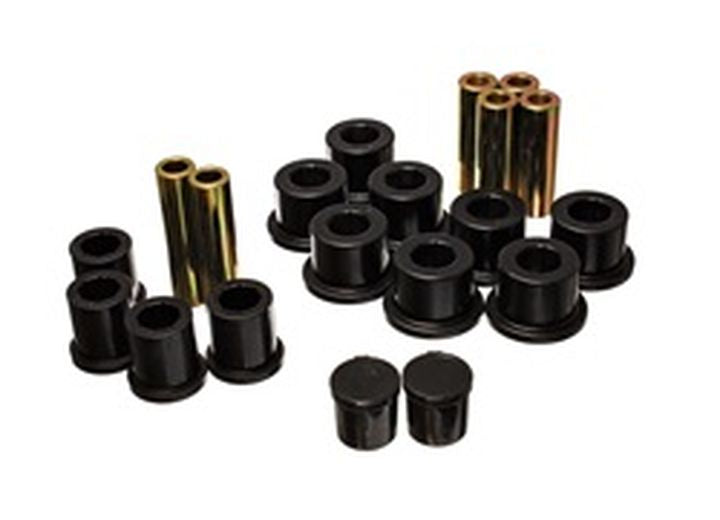 Energy Suspension Rear Leaf Spring Bushing Set-Black, Performance Polyurethane - 5.2118G - image 1