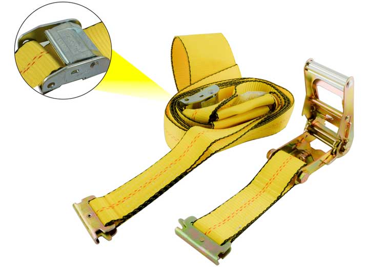 Erickson Manufacturing Adjustable E-Track Vehicle Tire Strap - 08314 - image 1