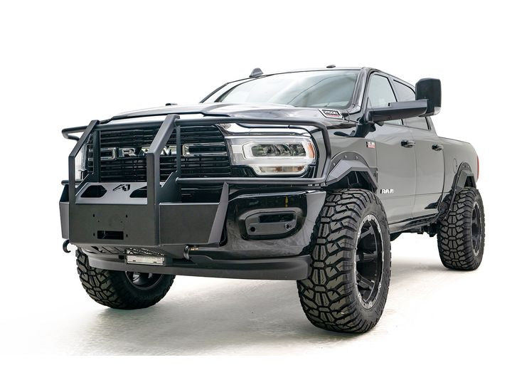 Fab Fours 2019-2024 Ram 2500/3500 (New Body Style) HD Large Frame Winch Mount With Full Guard - DR19-N4470-1 - image 1