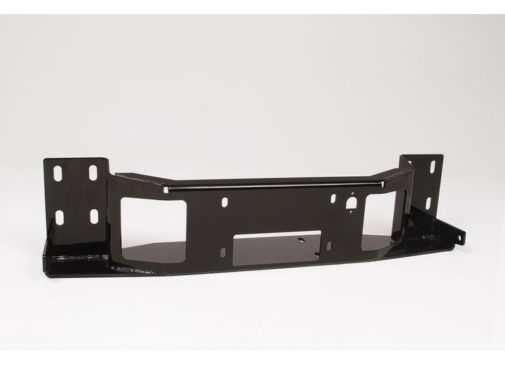 Fab Fours Ranch Winch Tray for HD Black Steel Front Bumpers - M1650-1 - image 1