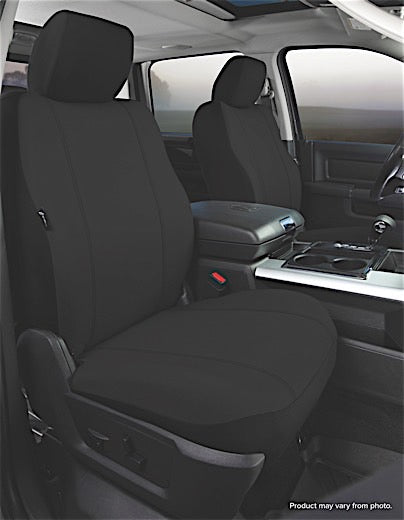 Fia 2013-2024 Ram 1500, 2500 and 3500 Seat Protector Custom Seat Cover, Front Bucket Seats Black, 1st Row Only - SP89-39 BLACK - image 1