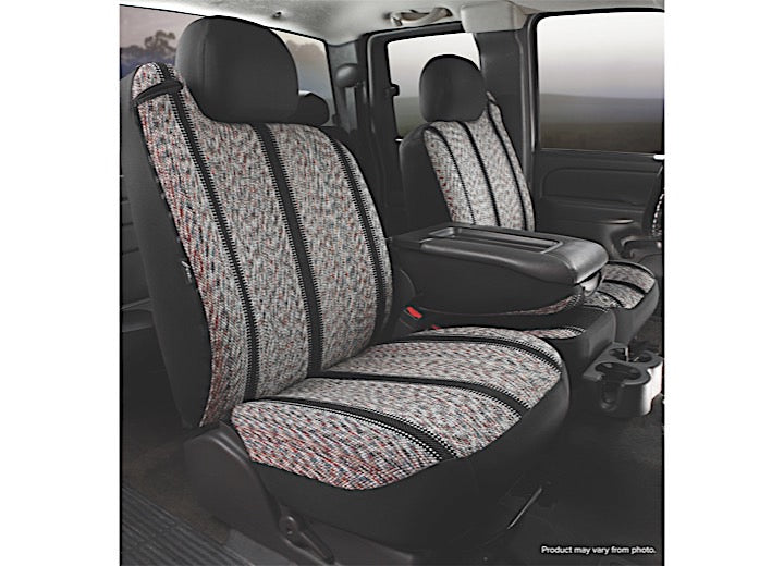 Fia 2019-2026 Silverado, Sierra 1500 and 2020-2026 Silverado, Sierra 2500 and 3500 Tr Front 40, 20 and 40 Seat Cover Black - TR48-37 BLACK - image 1