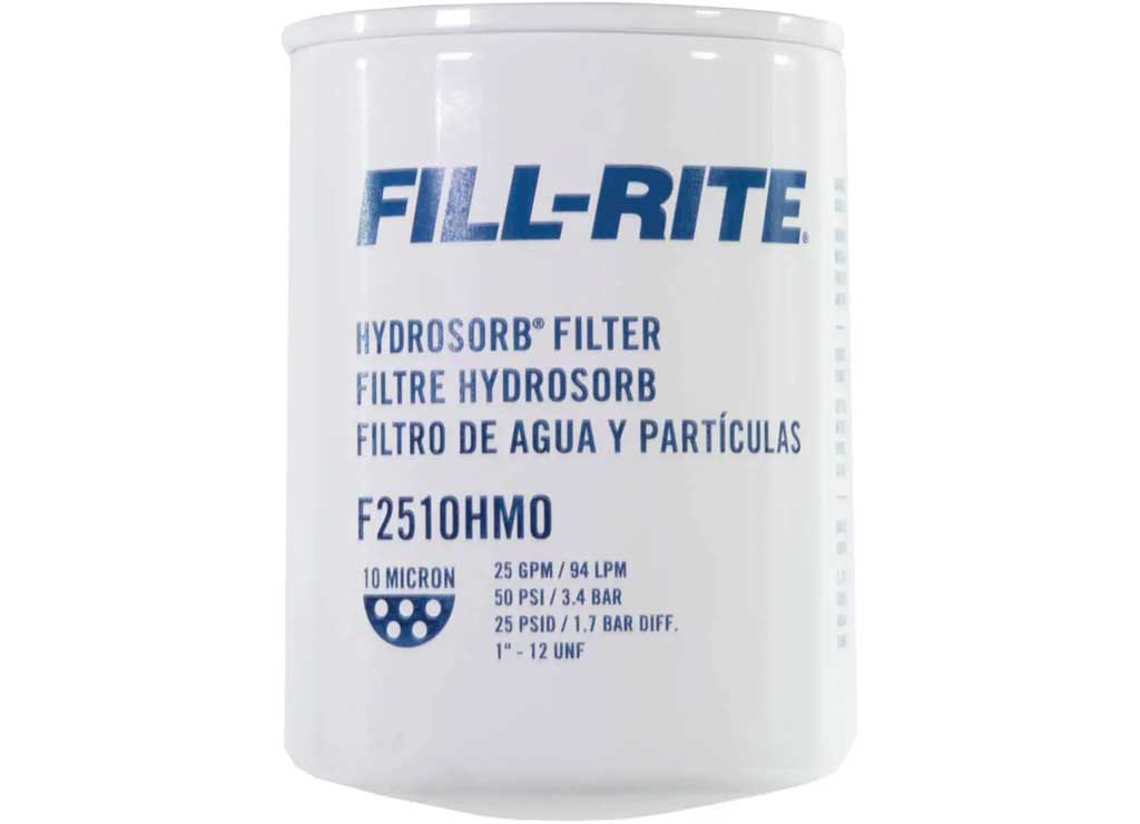 Fill-Rite 10 Micron Water Detecting Filter, 1 in, 12 Unf, 25 GPM Pump Component - F2510HM0 - image 1
