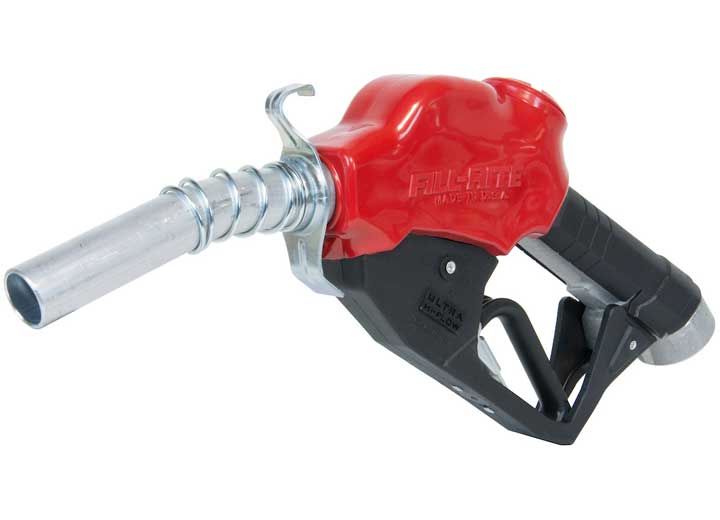 Fill-Rite 1 in Ultra High-Flow Automatic Diesel Spout Nozzle (Red) - N100DAU13 - image 1