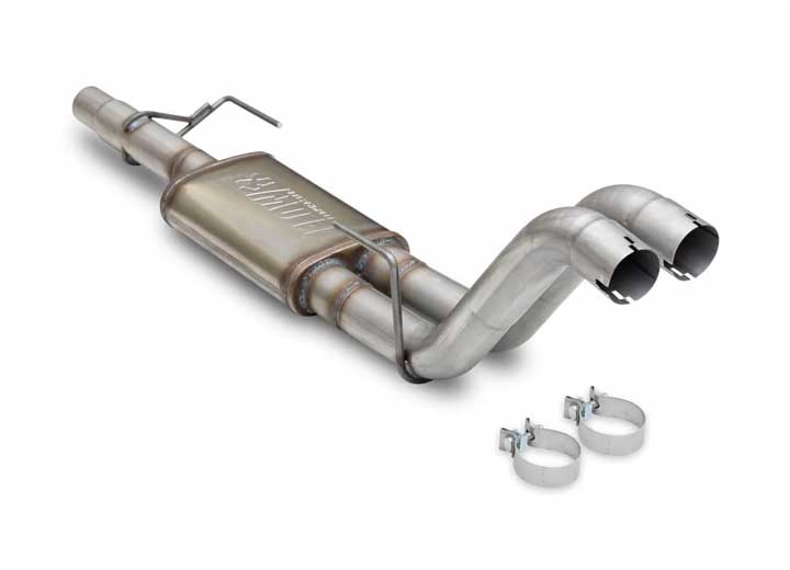 Flowmaster 2.7/3.5/5.0L Flowfx Cat-Back Exhaust Sys, Dual, 3 in Tip, 409Ss for 2021-2026 Ford F-150 - 718172 - image 1