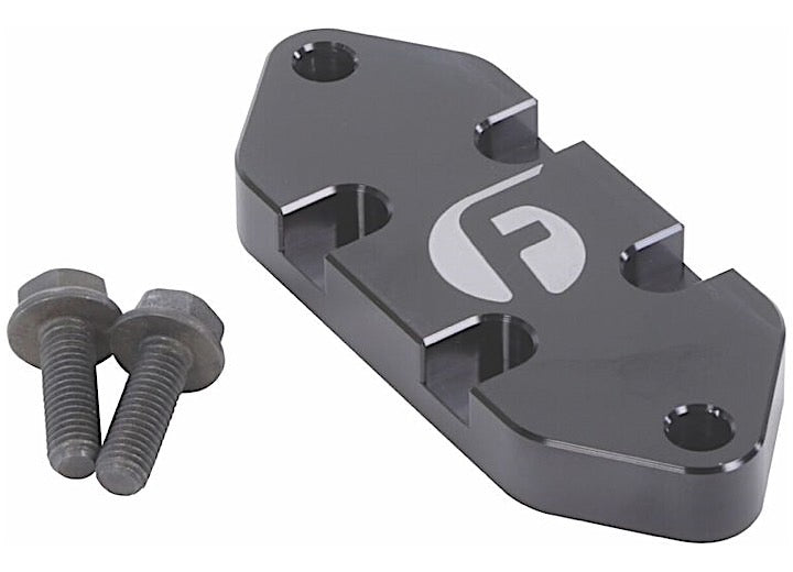 Fleece Performance 2001-2017 Duramax Billet Coolant Block Off Plate - DMAX-CBOP - image 1