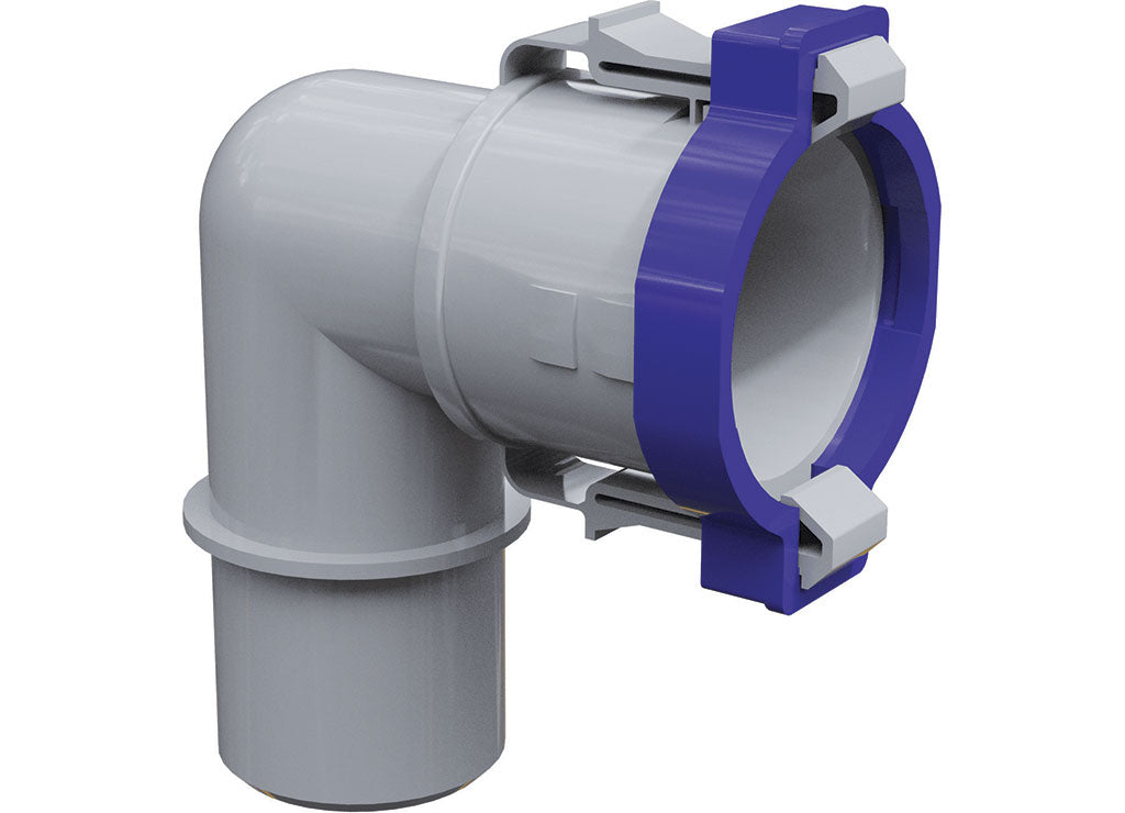 Flow-Rite Controls Qwik-Lok Socket 1-1/8" 90 Degree Elbow - MA-049 - image 1