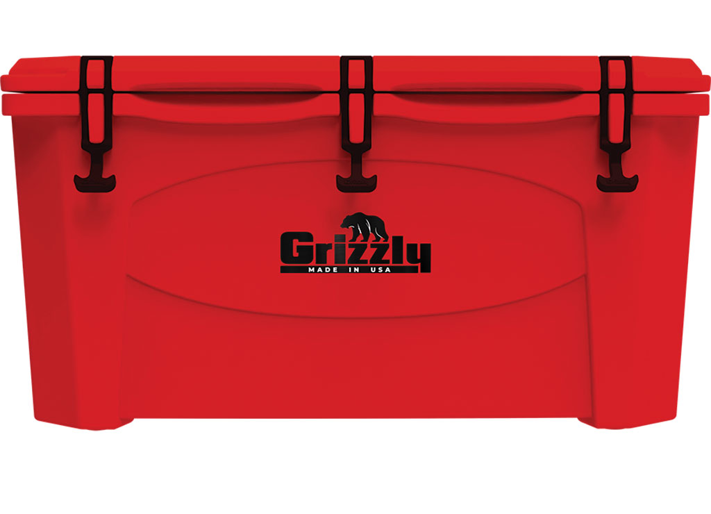 Grizzly Coolers Grizzly 75 Cooler, 75-Quart Capacity, Red, 66-85 - 4400029 - image 1