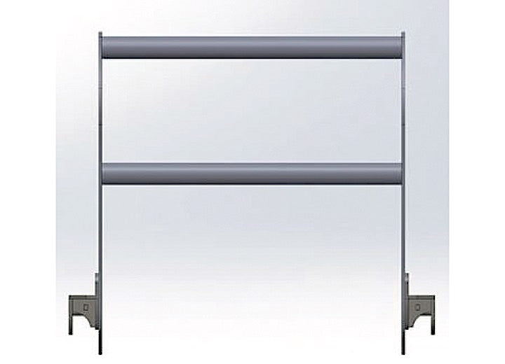 Go Industries Commercial Grade Winch System Grille Guard 2019-Current Ram 2500 and 3500, Black for 2020-2024 Ram 2500, 3500, 4500 and 5500 - 33673B - image 1
