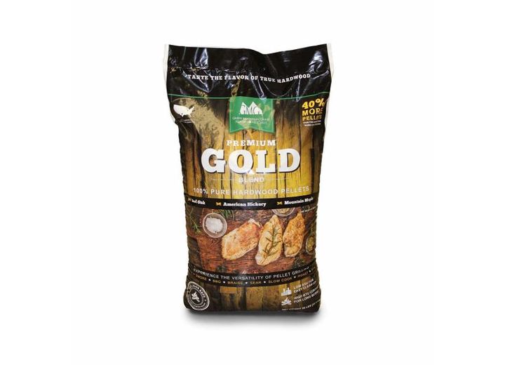 Green Mountain Grills Premium Gold Blend Hardwood Pellets - GMG-2001 - image 1