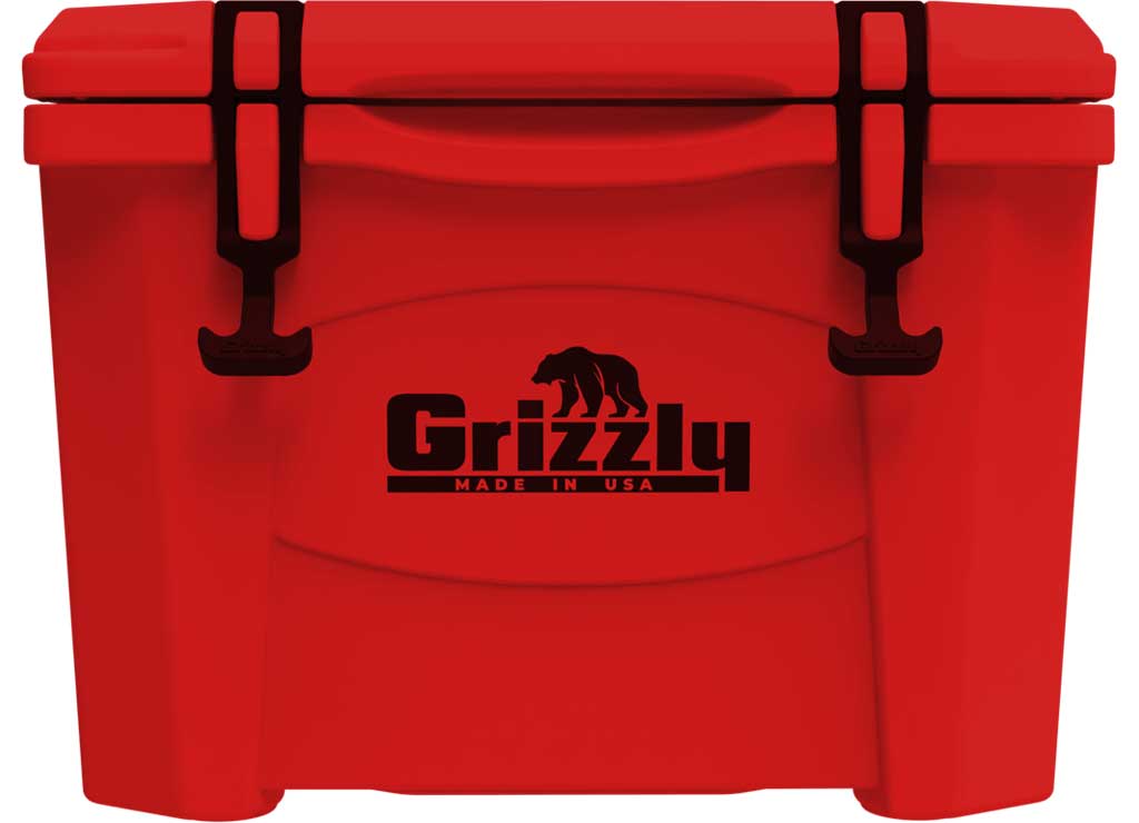 Grizzly Coolers Grizzly 15 Cooler, Red, 8-20 Quart Capacity - 4400005 - image 1