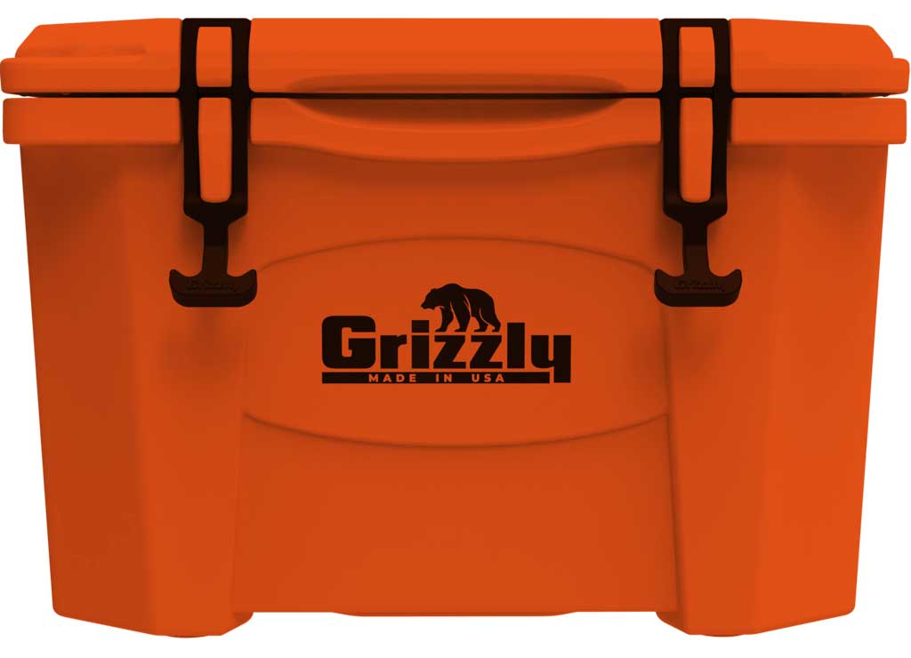 Grizzly Coolers Grizzly 20 Cooler, Orange, 8-20 Quart Capacity - 4400513 - image 1