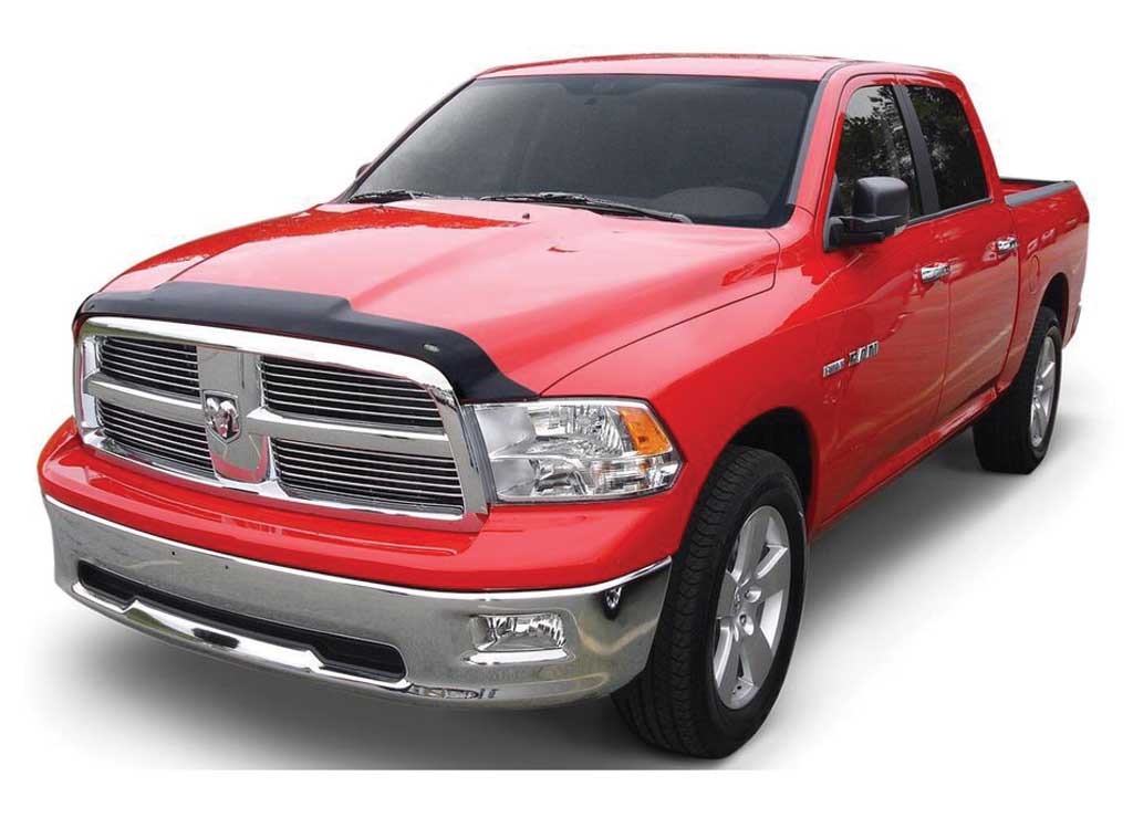 Husky Liners Aeroskin Low-Profile Smoke Hood Shield for 2002-2008 Dodge Ram 1500 and 2003-2009 2500 and 3500 - 2842010 - image 1