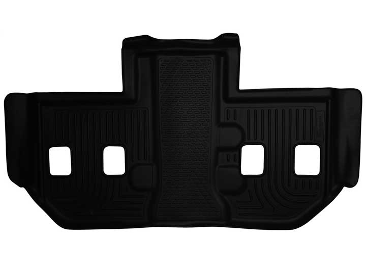 Husky Liners 2011-2014 Escalade, Yukon XL 1500 and 2011-2013 Subur, Yukon XL 2500 With 2nd Row Bucket 3rd Seat Floor Liner Black - 19261 - image 1