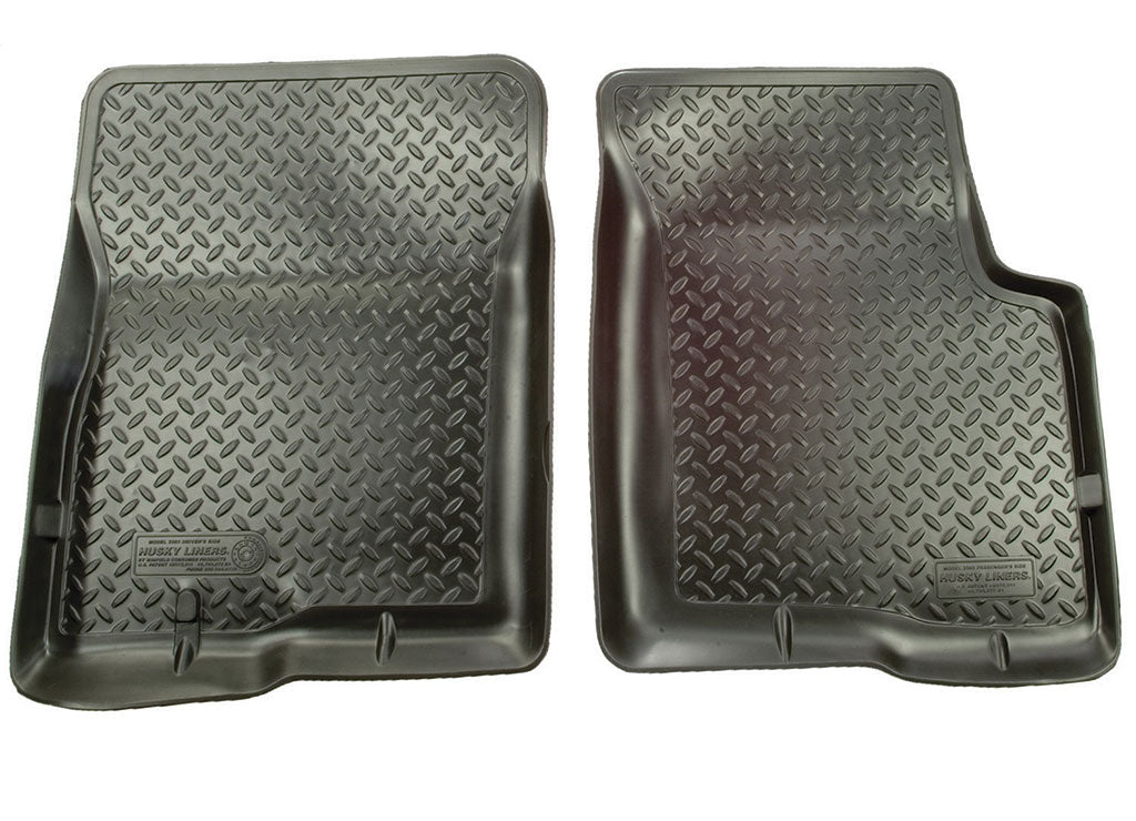Husky Liners 1980-1986 Ck Pickup/1980-1991 Suburban/Jimmy/1987-1991 Blazer/Jimmy/2Dr 4WD Front Floor Liner Black - 31001 - image 1