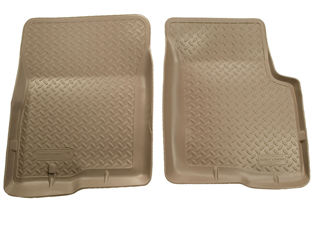 Husky Liners 1980-1997 Bronco Fs 2Dr & Fs & 97 HD Pickup Only Floor Liners Tan - 33003 - image 1